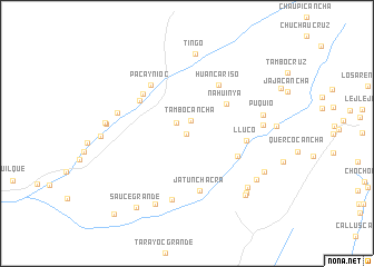 map of Cerro Jatun Pampa